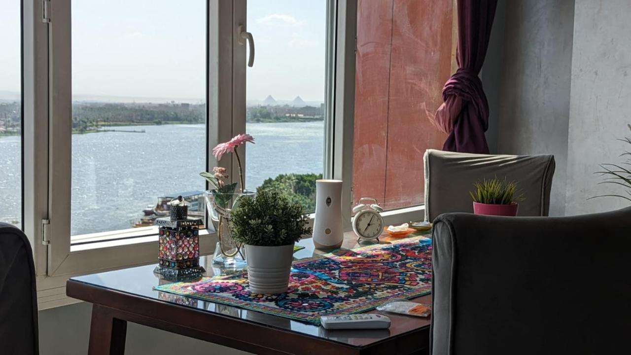 Nile Pyramidal View Apartment ไคโร ภายนอก รูปภาพ