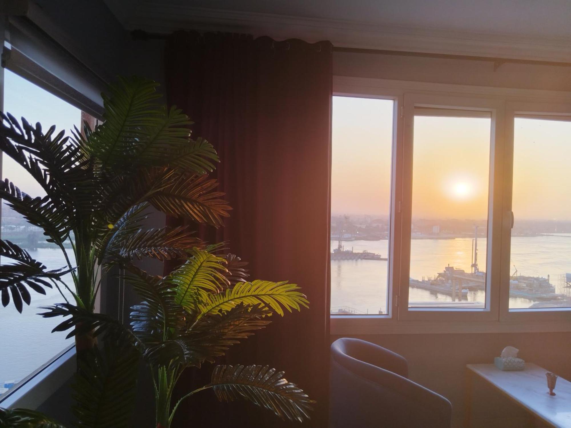 Nile Pyramidal View Apartment ไคโร ภายนอก รูปภาพ